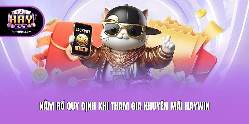 Nắm rõ quy định khi tham gia khuyến mãi Haywin